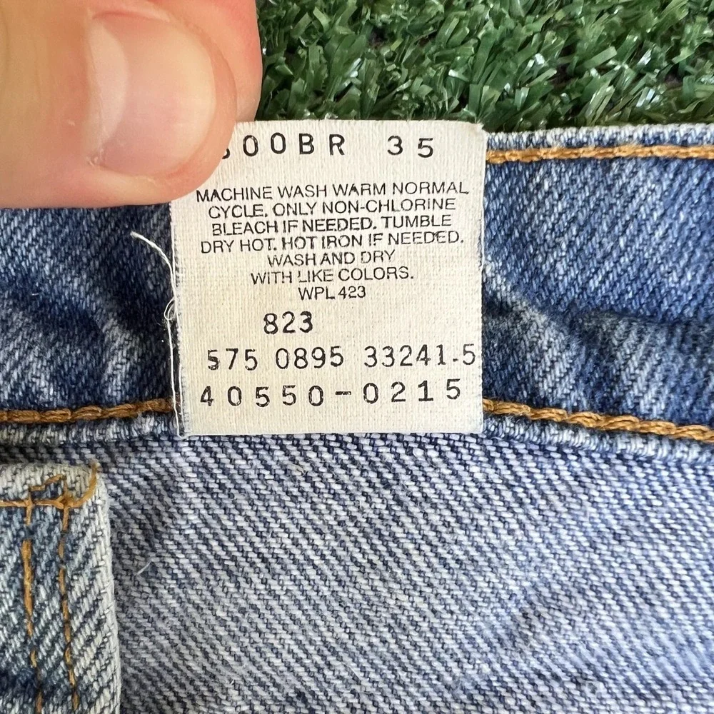 VTG Levi's 550 Jeans Mens 35x31